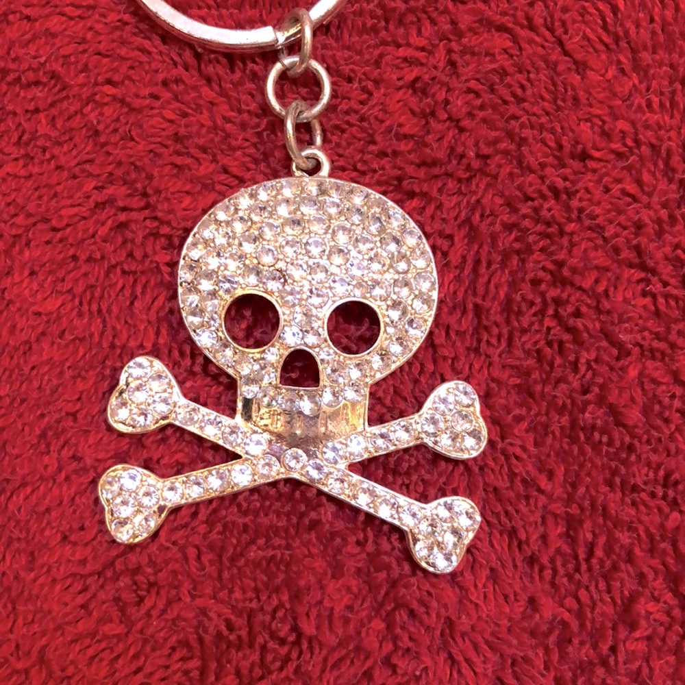 No Fear key fob, Skull